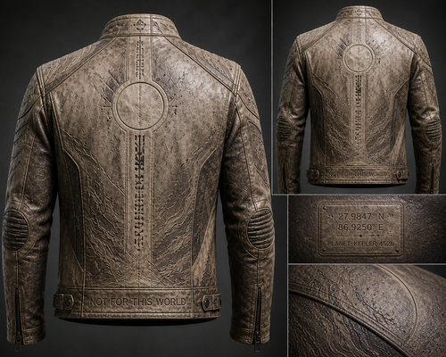 Alien Terrain Leather Jacket