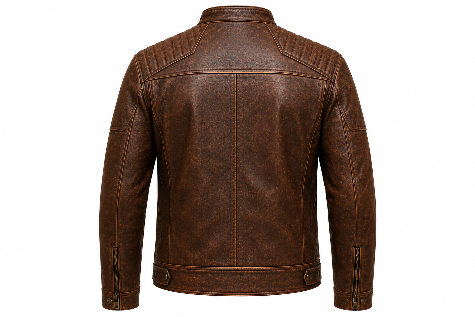 Vintage Racer Leather Jacket