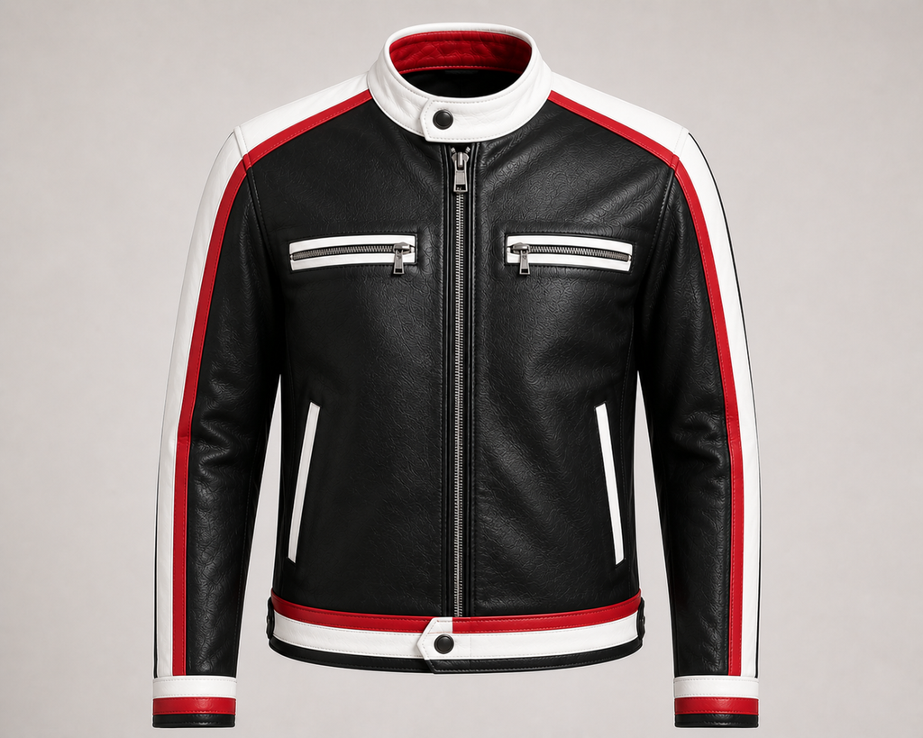 Hand made leather jacket