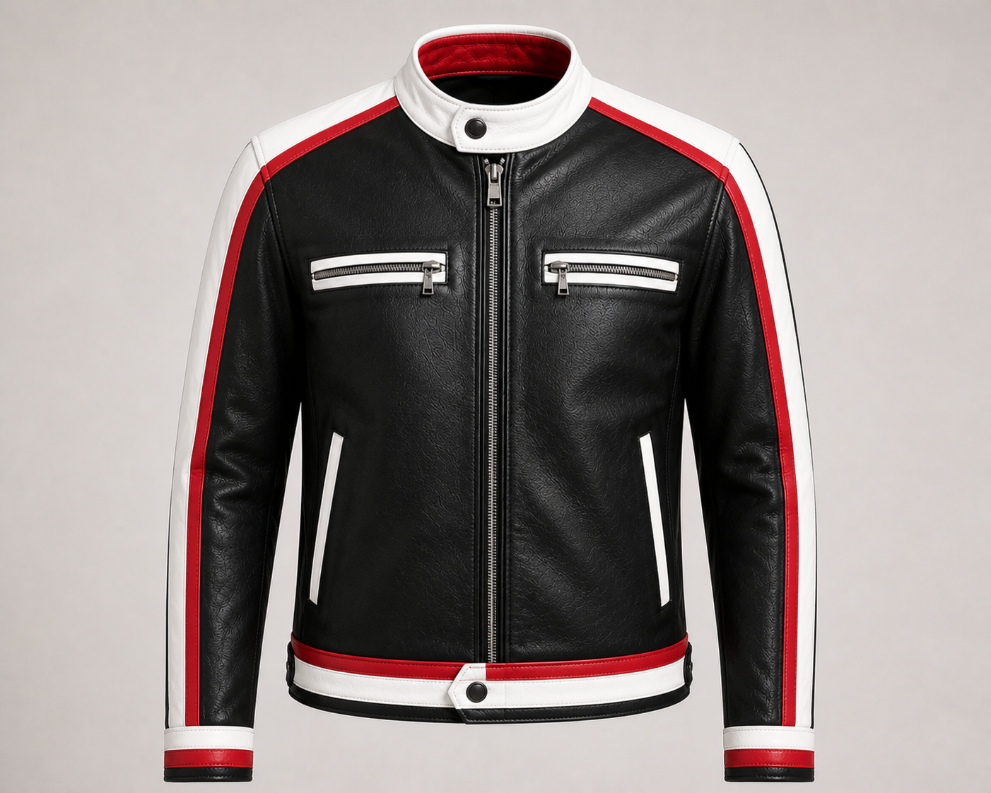 Hand made leather jacket