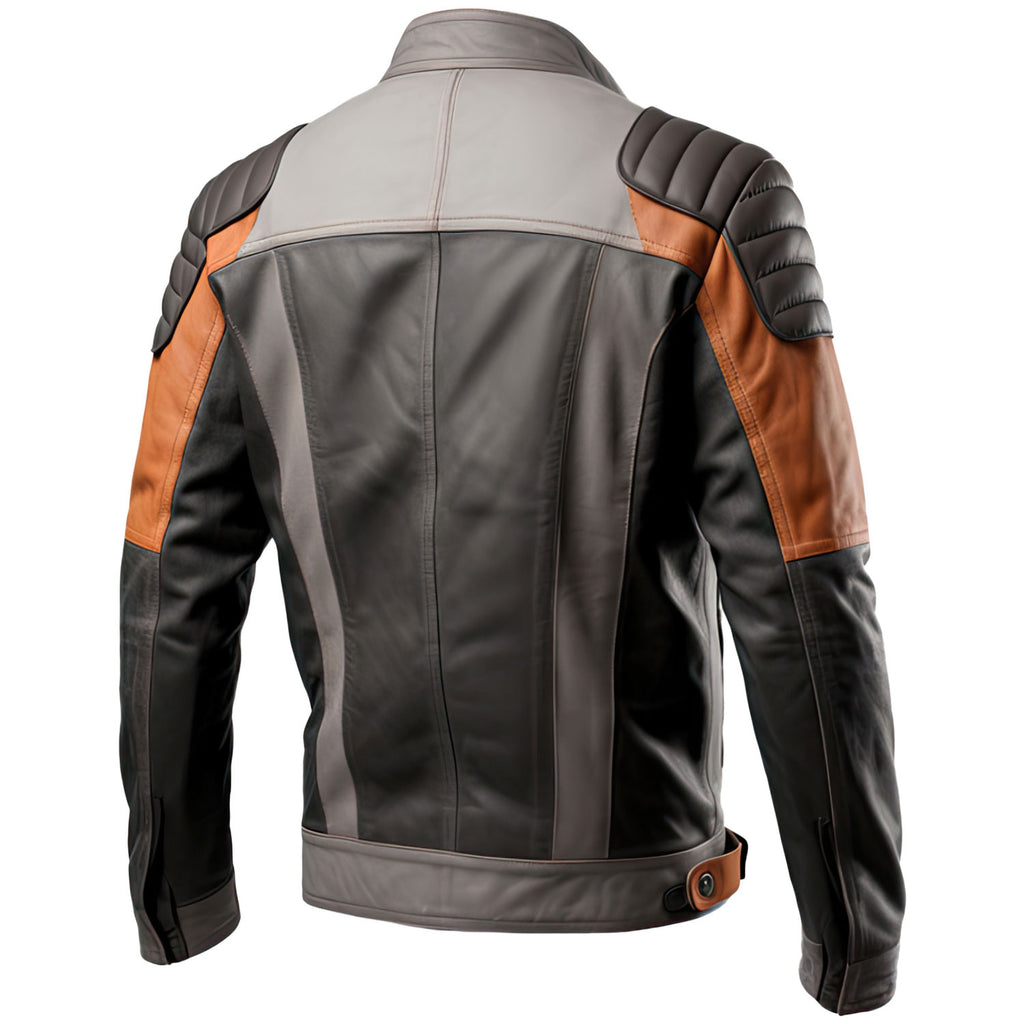bomber leather jacket